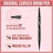 Liquid Eyebrow Pen 3D Microblading Eyebrow Pencil Waterproof Liquid Eyebrow Pen Double Head Liquid Eyebrow Pencil Creates Natural Brows Black - Buy Online on GoSupps.com