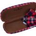 Paule & Knopf Chic Hard Case - Rustic Check Design with Microfibre Cloth | International Shipping Available - Buy Online on GoSupps.com