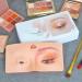 Perfect Aid to Makeup Practice Face Board Silicone Makeup Face - Practice Skin Board with Brush for Lash View Eyelids Training - Buy Online on GoSupps.com