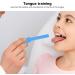 Dykaae 2PCS Tongue Depressor - 12.5cm Plastic Tongue Muscle Trainer for Kids in Mixed Colors | Portable Tongue Compressor Sticks - Buy Online on GoSupps.com