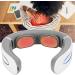 Wireless Neck Massage Device with Heat | Relieve Neck Pain & Relaxation | 6 Modes 9 Corridors Intelligent Electrical Pulse Massager - Buy Online on GoSupps.com