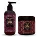 Black Canyon Honeysuckle & Rose Scented Body Lotion and Body Balm Set 12 Oz Lotion - 16 Oz Body Balm