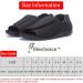 Men's Diabetic Shoes - Extra Wide Sandals & Walking Shoes with Arch Support for Swollen Feet | Adjustable Closure Orthopedic Footwear for Plantar Fasciitis - Size 11.5 Mesh Black - Buy Online on GoSupps.com