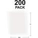 200 Pack Translucent Vellum Paper 8.5 x 11 Inches - Premium Quality Sheets - Buy Online on GoSupps.com
