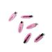 Trademark Beauty Creaseless Hair Clips - 6 Pack Pink | No Dent Hair Clips for Styling All Hair Types | Multipurpose Hair Accessories for Setting Styles in Place - Buy Online on GoSupps.com