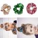 Lurrose 3pcs Sequin Mermaid Hair Scrunchies | Elastic Hair Ropes for Girls - Stylish & Durable - Buy Online on GoSupps.com