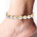 Magnetic Ankle Bracelets for Women - Pure Titanium Silver Fashion Anklet Jewelry 0029SW | International Shipping Available - Buy Online on GoSupps.com