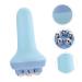 FRCOLOR Blue Handheld Massage Roller - Exercise Tool for Muscle Relief | Face & Back Massager | International Shipping Available - Buy Online on GoSupps.com
