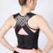 Back Brace Posture Corrector Waist Trainer Vest Tummy Control Body Shapers for Spinal Neck Shoulder and Upper Back Support with Elastic Shoulder Support for Men Women (M) M M