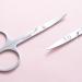 Eyebrow Scissors Stainless Steel Curved Blade Lightweight and Portable Suitable for Trimming False Eyelashes - Buy Online on GoSupps.com