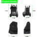 AGGXPF Fixed Iron Sights Set for Picatinny Weaver Rails - Durable Backup Front and Rear Sight - Buy Online on GoSupps.com