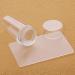 Aokeeu Clear Nail Art Stamper & Scraper Set | Transparent Silicone Marshmallow Manicure Tool | DIY Nail Stamp | International Shipping Available - Buy Online on GoSupps.com