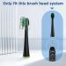 Water Pik Sonic Fusion Compact Toothbrush Heads (SF-01/SF-02/SF-03/SF-04) - 4 Count Black with Covers - Buy Online on GoSupps.com