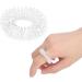 Pen Finger Massage Device - Mini Acupuncture Spring Rings for Stress Relief & Circulation - Silver Finger Therapy Tool - Buy Online on GoSupps.com
