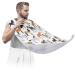 Beard Bib Apron Beard Bib Hair Catcher for Men Shaving and Trimming Non-Stick Waterproof Beard Cape Grooming Cloth Cute Horses Pattern