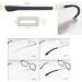 Celika Glasses Holder & Accessories: Non-Slip Ear Hooks Silicone Earplugs & Spare Parts for Thin Metal Glasses - International Shipping Available - Buy Online on GoSupps.com