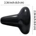 Knobble Shiatsu Massage Device Set of 2 - Deep Tissue Neck Shoulder Back & Foot Therapy - Black Obsidian - Buy Online on GoSupps.com