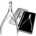 Professional Stainless Steel Cuticle Trimmer and Nippers Set - Sharp Clippers for Nail Care, Cuticle Cutter and Pusher for Precision Grooming | Silver - Buy Online on GoSupps.com