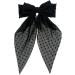 PUCHEN Chiffon Ribbon Hair Bow - Hair Bow Barrettes Hair Styling Accessories Hairpins For Women Girls For Traveling Pool Dating Wedding Business Trip Black - Buy Online on GoSupps.com