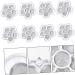 FRCOLOR 24 Pcs Packing Box Clear Plastic Containers Clear Eyeshadow Pallete Refillable Eyeshadow Containers - Buy Online on GoSupps.com