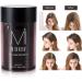 Hair Building Fibers Powder for Women & Men - Baldness Concealer - Thickening Hair Fibers - Black - Buy Online on GoSupps.com