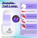 BIEUTEE NAGE TIPS SET - 500 Nail Tips with Glue for Gel Nails Mini UV Lamp & Nail Tools | Perfect Press-On Nails - Buy Online on GoSupps.com