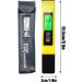 TDS Meter Digital Water Tester Professional Water Tester - TDS Meter Digital Water Tester Professional Water Testing Pen for Drinking Water Swimming Pool Yellow - Buy Online on GoSupps.com