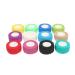 FRCOLOR 12pcs Gauze Self Adhesive Knee Stretch Wrist Tape Adhesive Finger Wrapping Paper Non-Woven Fabric Sports