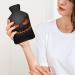 Pumpkin Hot Water Bottle with Plush Cover - Cozy Hand Warmer for Adults & Kids | 26.5x15.3cm - International Shipping Available - Buy Online on GoSupps.com