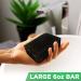 iHeart Tea Tree Charcoal Soap - Deeply Hydrating Gentle Exfoliant for All Skin Types - Large 6 oz Bar for Lasting Freshness - Buy Online on GoSupps.com