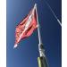 SPEARFISHING WORLD Dive Flag with Pole for Boat T-Top and Rod Holder - Safety for SCUBA, Spearfishing, Freediving, Snorkeling - Buy Online on GoSupps.com