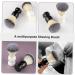 Frcolor Manual Razor Brush Set | Foaming Shaving Tool & Mustache Accessories | Multi-Purpose Wooden Handle Brushes for Men - Buy Online on GoSupps.com