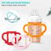 NASHARIA Baby Bottle Holder 6 PCS Multicolor - Hands-Free Feeding for Dr. Brown's Baby Bottles - BPA-Free Easy Grip Design - Buy Online on GoSupps.com