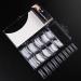 Nail Extension Form Tips Clear 100pcs Poly Gel Acrylic Nails Mold - Dual Forms System UV Gel DIY Manicure Tool with Scale - Buy Online on GoSupps.com
