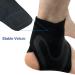Ankle Brace Compression Sleeve with Adjustable Strap Support for Sprains Achilles Plantar Fasciitis & Sports Unisex (L) International Shipping - Buy Online on GoSupps.com