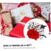 FRCOLOR banquet earphone dress hairpin hair accessories scarf bride baffle hat Korean version fascinator tea party headpiece rose hair clip day of the dead hairaccessories - Buy Online on GoSupps.com