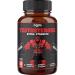 Energy Support Supplement for Men with Ashwagandha, Tribulus, Ginseng & More - 11 Herbs Equivalent to 9200mg - Strength Support - 60 Vegan Capsules 1 Month Supply