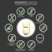 Biomenta Zinc 50 - 365 High-Dosed Zinc Tablets (50mg) - Vegan Zinc Glycinate - Premium Quality Divisible - Buy Online on GoSupps.com