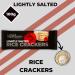 The snack organisation Rice Crackers Gluten Free Pick N Mix | Choose From 3+ Flavours | Lightly Salted Sweet Chilli Barbeque Teriyaki - Pack of 2 x 100g - Buy Online on GoSupps.com