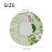 Hummingbird Purple Flowers Shower Cap for Women - Reusable, Waterproof, Double Layers Elastic Hat with Soft Peva Lining - Buy Online on GoSupps.com