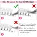 6D-D-0.07-14mm Pre Made Fan Eyelash Extensions - Short Stem Russian Volume Lashes - 14mm 0.07 Thickness - Buy Online on GoSupps.com
