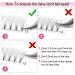 Buy 6D-C-07-13 Short-Hand Eyelash Extensions | Volume Eyelashes 0.07 C Curl - 13mm Finished Compartments - Buy Online on GoSupps.com