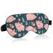 Haskirky Light Blocking Eye Mask Breathable and Adjustable Adult Men and Women Travel on Business Trips Yoga Meditation Light Smooth Comfortable Eye Mask Office Deep Sleep Goodies Pigs Plants and A