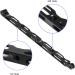 HSU Aluminum Alloy Extension Arm Kit - Helmet Holder for GoPro Hero 12/11/10/8/7/6/5/4/3 & Action Cameras - Black - Buy Online on GoSupps.com