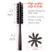 Small Round Hair Brush for Thin or Short Hair - Mini Boar Bristle Beard Brush for Men & Women - Buy Online on GoSupps.com