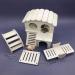 Eyksta 4 Pieces Hamster Toys Including Wooden Hamster House Seesaw Bridge and Swing Boredom Breaker Activity Toys for Gerbil Guinea pig Syrian Hamster Dwarf Hamster - Buy Online on GoSupps.com