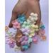 100 Pcs Handmade Mulberry Paper Gardenia Jasmine Flowers 30x30mm - Pastels Tone | Scrapbooking Wedding DIY Craft Supplies - Buy Online on GoSupps.com