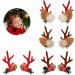 WZX Cutie Hair Clips 4 Pairs Christmas Hairpins Hair Accessories Gift for Decoration Ornament Party for Kids Girls Family - Buy Online on GoSupps.com