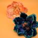 xbiez Girls Bangs Clip Oversized Camellia Headdress Hair Accessories Oversized Flower Bright-coloured Rose Flower Hairpin Coral Red - Buy Online on GoSupps.com
