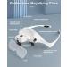 AUTOPkio Reading Magnifying Glasses Headband Magnifier with 2 LED Lights and 5 Interchangeable Lenses - Ideal for Repair, Modeling, and Crafts - 1.0X 1.5X 2.0X 2.5X 3.5X - Buy Online on GoSupps.com